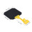 Welding Shading Cover, 18cm Square, Handheld Clip-On, Yellow 2