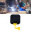 Welding Shading Cover, 18cm Square, Handheld Clip-On, Yellow 13