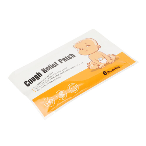Acupoint Absorption Cough Patch Plant Extracts Mild Chest Cold Relief Sticker 2