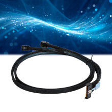 8i zu 2 SFF 8643 Kabel PCIe 5.0 32GT/s für MCIO X8 zu Mini SAS HD SFF 8643 Kabel für Server Data Center 31,5 Zoll