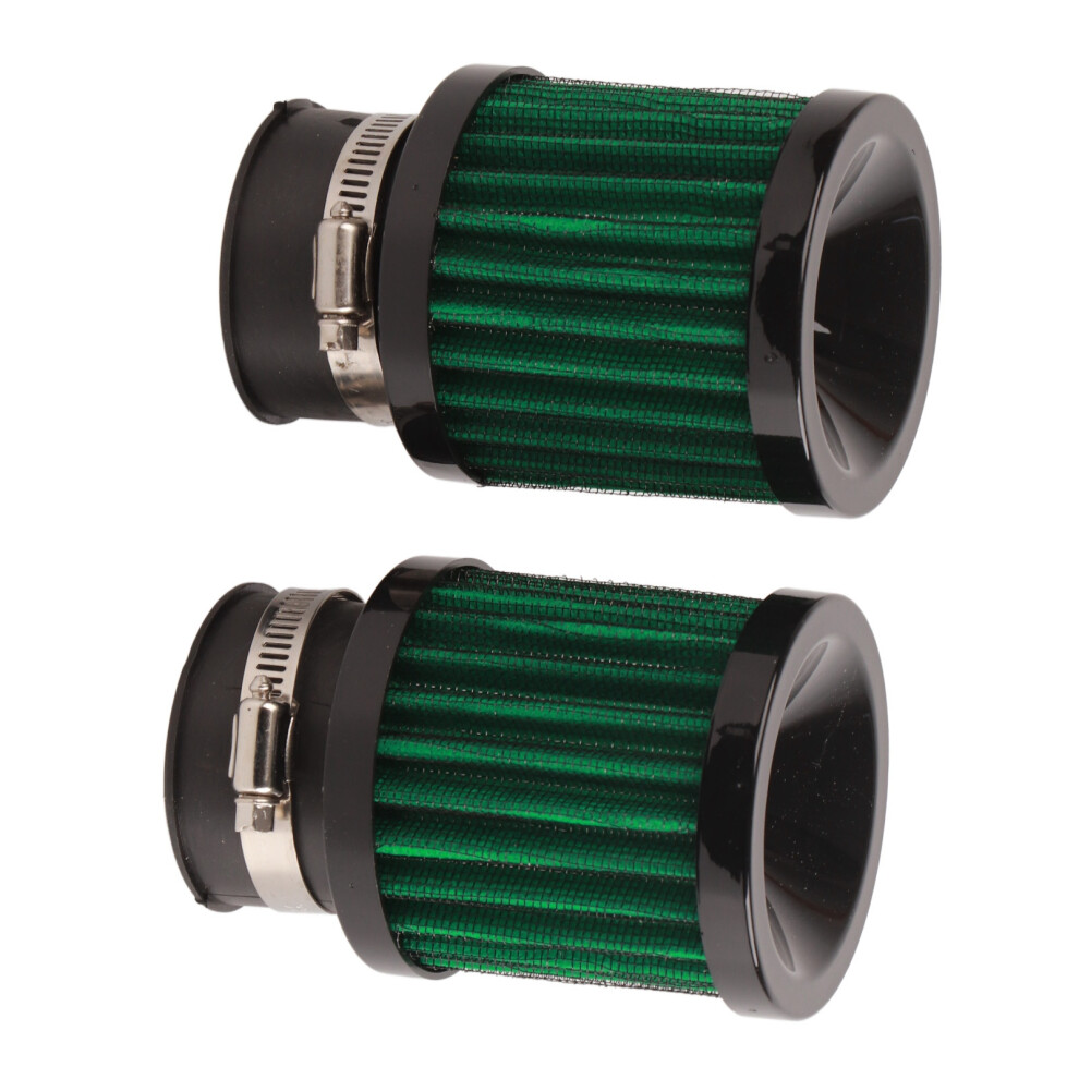 Universal Motorcycle Air Filter 28Â48Mm High Filtration For 50Cc-125Cc Atv Dirt Bike Or Green/Black 7901332395624