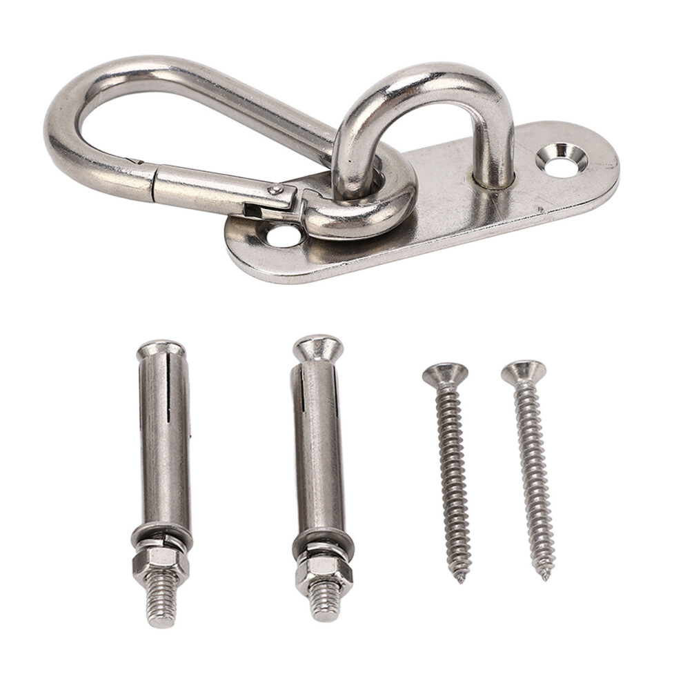 Stainless Steel Ceiling Hook For Yoga Hammock & Swing, 10X3.6cm 4981332396343