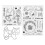 Valentine Klar-Stempelblock 3,0  4,0 cm transparent 15