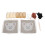 Punch Needle Coaster Kit Polyester Soft DIY Rug Pad for Beginners 2