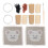 Punch Needle Coaster Kit Polyester Soft DIY Rug Pad for Beginners 16