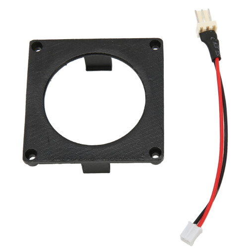 GameCube-Lüfter 3D-Druck-Montagekit, ABS, schwarzer Rahmen 2