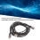 2-in-1 USB-C-Splitter, OTG-Datenkabel, gewebtes Netz 8
