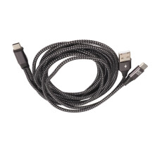 2-in-1 USB-C-Splitter, OTG-Datenkabel, gewebtes Netz