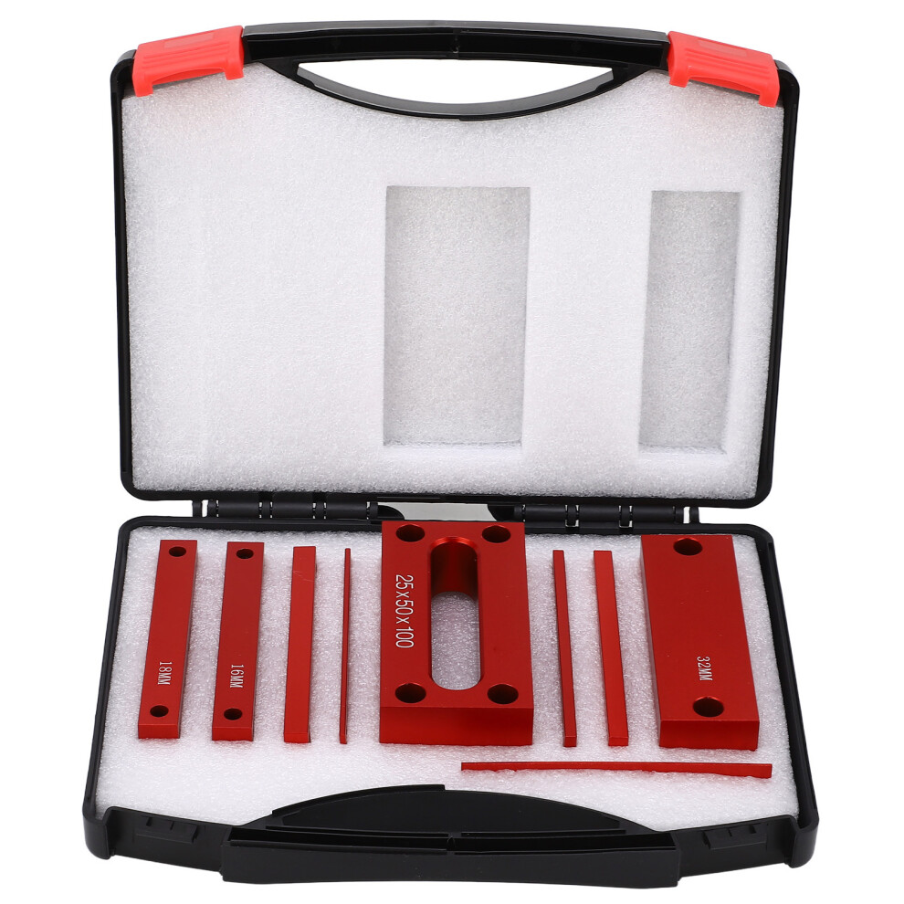 Woodworking 9Pcs Height Gauge Blocks Set For Milling Machine & Table Saw 7681332407199