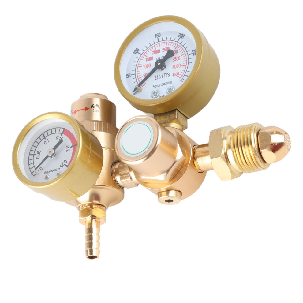 4500Psi Argon Co2 Gas Regulator With Flowmeter For Tig Mig Welding 5021332408017