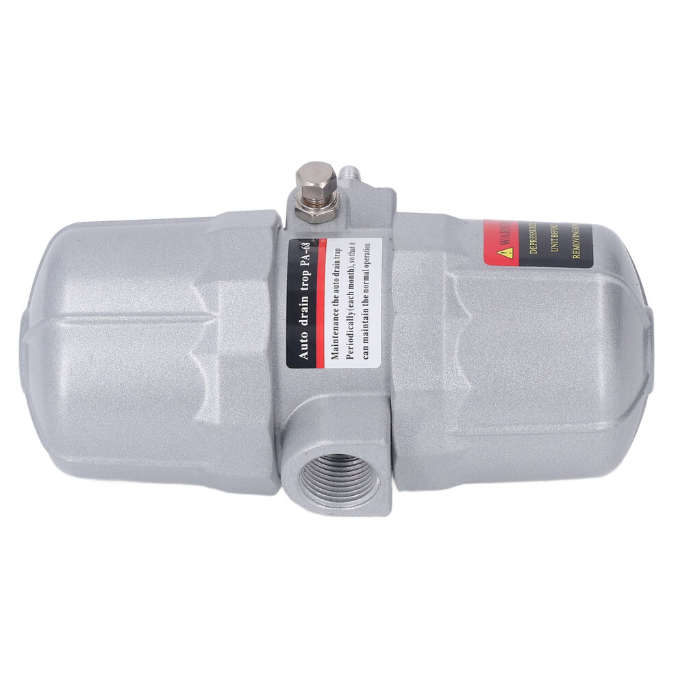 Energy-Saving Auto Drain Trap G1/2In - No Power Needed Aluminum Shell 8721332408228