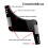 Bart-Vorlagenkamm ABS 11,37  17  0,3 cm Schwarz 6