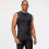 Herren-Bodybuilding-Tanktop, Größe M, Schwarz, Polyester 10