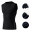 Herren-Bodybuilding-Tanktop, Größe M, Schwarz, Polyester 12
