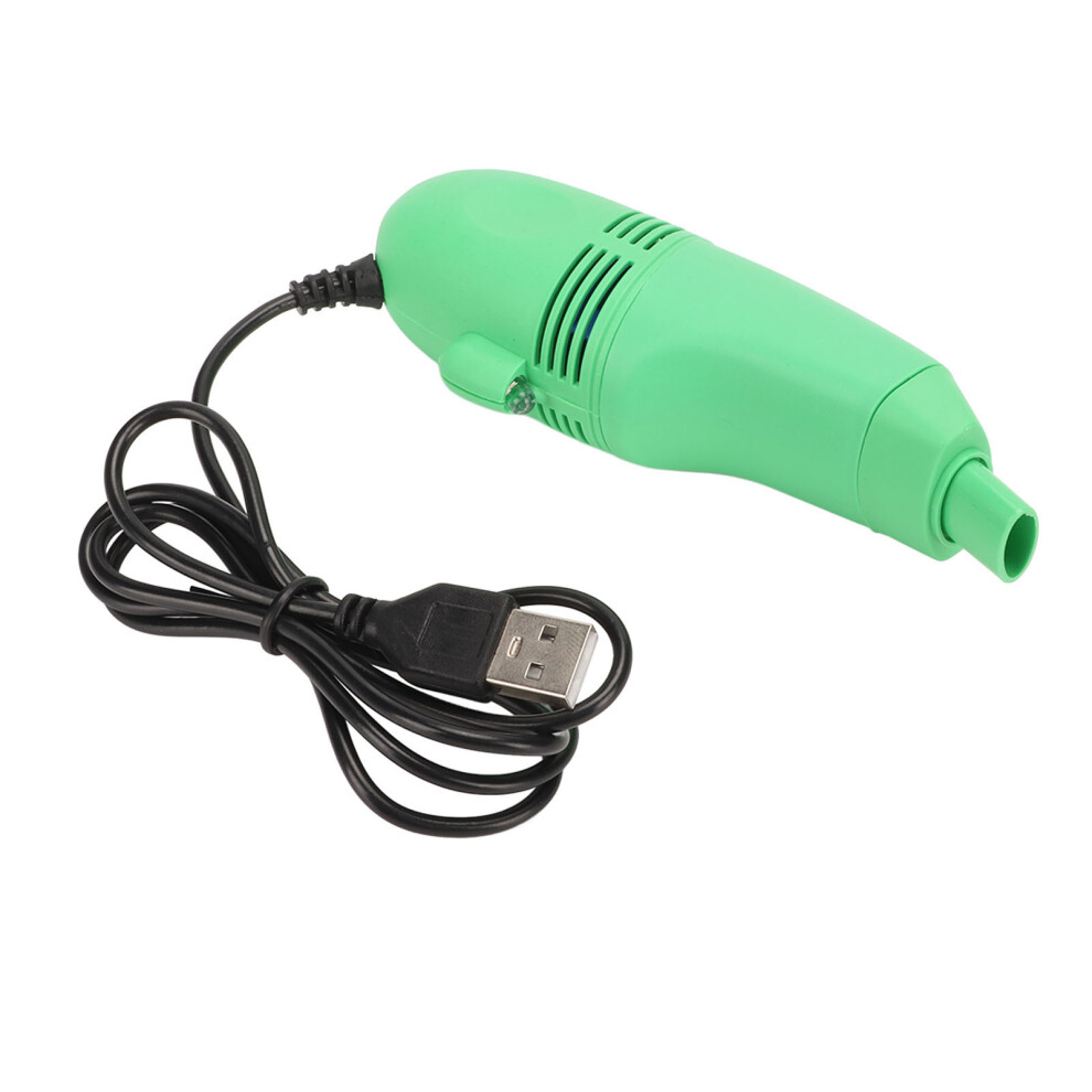 Portable Green Nail Dust Vacuum for Desktop and Car Use