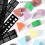 UV Gel Acrylic Nail Stencils - 5 Assorted Pattern Templates Included 11