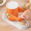 2-in-1 Dumpling Skin Maker, Orange, 27.5x12x17 cm 4