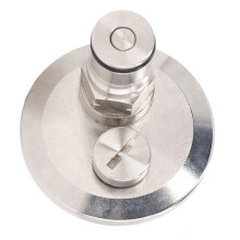 1,5 Zoll Tri-Klemme zu Ball-Lock-Post Adapter mit Druckentlastungsventil Schnellinstallations-Ball-Lock-Post-Konverterdeckel für Bier-, Sod