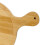 Comfortable 10in Bamboo Pizza Plate with Clear Texture for Home & Dining 6