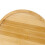 Comfortable 10in Bamboo Pizza Plate with Clear Texture for Home & Dining 7