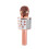 Roségold Bluetooth-Mikrofon 1800mAh 23x5x5cm 1