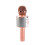 Roségold Bluetooth-Mikrofon 1800mAh 23x5x5cm 11