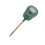 Ein-Pin-Bodenfeuchtemesser ABS grün pH-Meter 1