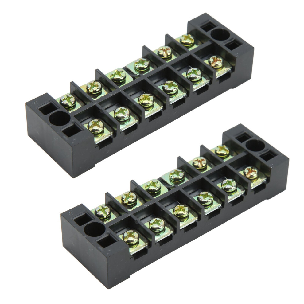 6 Position 600V 35A Transparent Cover Terminal Block Strip 3506 3461332421579