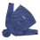 Blu M giacca antipioggia riflettente impermeabile 10