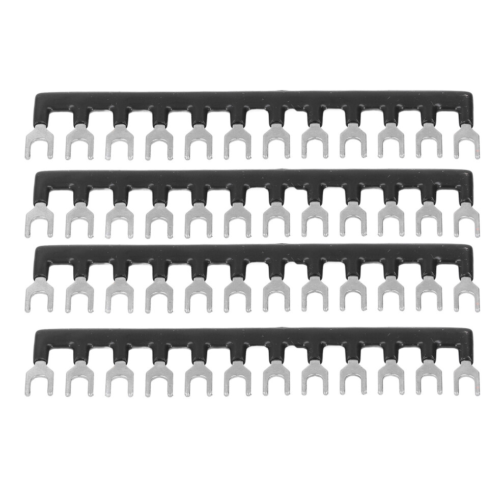 Pre-Insulated 8-Position Fork Terminal Block 10Pcs 400V 15A Tb-1512 5061332421784