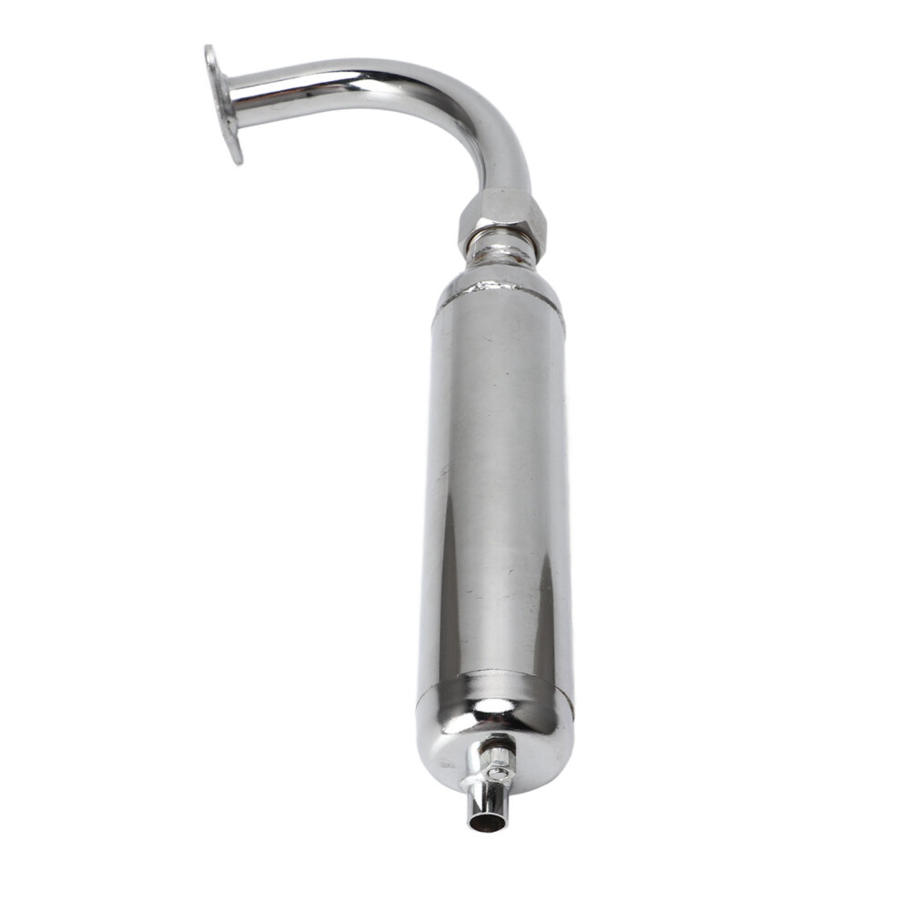 Durable Exhaust Muffler Pipe For 49-80Cc 2-Stroke Motorized Bicycles 8101332425447