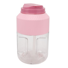 Mixeur portable 1L rose à couvercle double sans fil