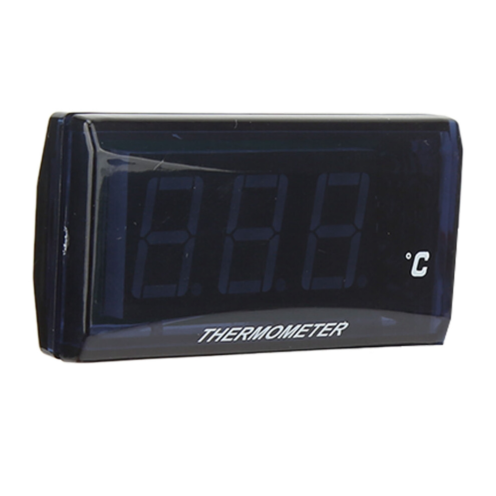 Universal 12V Lcd Water Temp Gauge For Motorcycle With 18Mm Sensor, Backlit Red 8711332426056