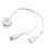 Capteur de mouvement PIR Interface USB DC5-24V 2A Blanc 1