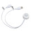 Capteur de mouvement PIR Interface USB DC5-24V 2A Blanc 12