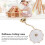 1:12 Deckenlampe Weiß 2,7 cm  10 cm 120 mAh 8