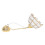 1:12 Deckenlampe Weiß 2,7 cm  10 cm 120 mAh 14