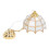 1:12 Deckenlampe Weiß 2,7 cm  10 cm 120 mAh 15