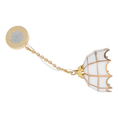 1:12 Deckenlampe Weiß 2,7 cm  10 cm 120 mAh 2