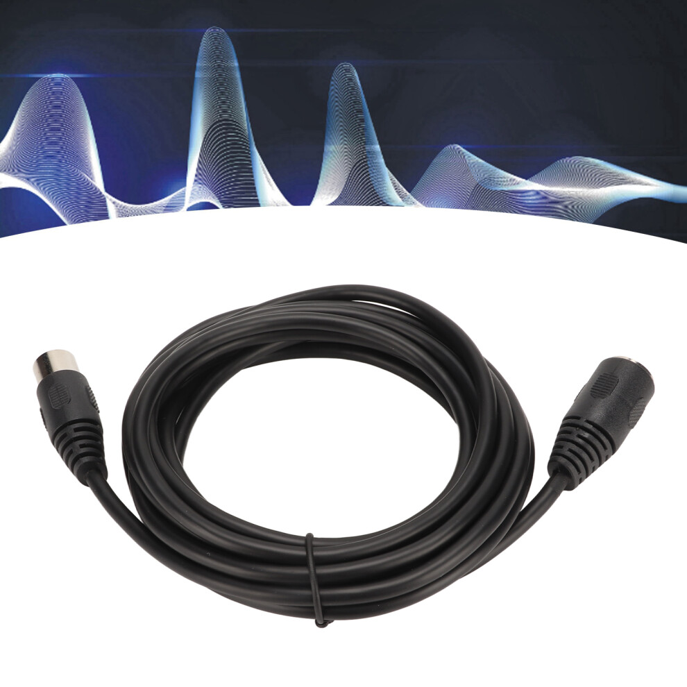 8 Pin Din Adapter Cable 9.8Ft Male To Female Extension For Av Systems 8721332432636