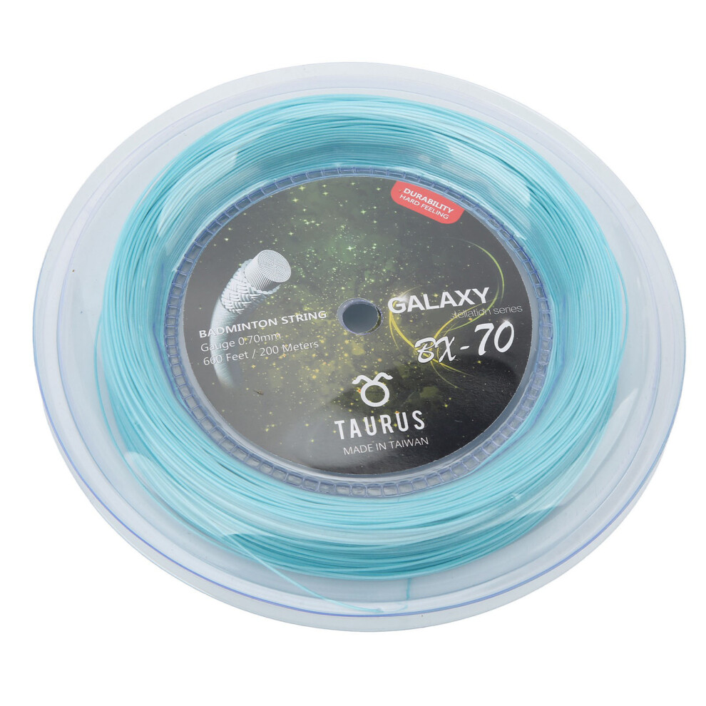 POWERTI BX70 200m Reel 0.7mm High Elastic Nylon Badminton String - Sky Blue-image-OPC-PJBDGYG-NEW