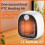 Space Heater, Ceramic Electric Desktop Heater 2