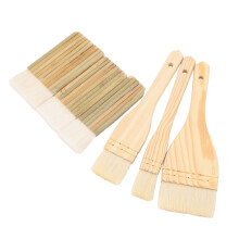 6pcs Pottery Glaze Brush Set, 22.9cm Artist Paint Brushes