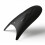 Motorrad-Frontschutzblech 200g 25x13cm Schwarz 7