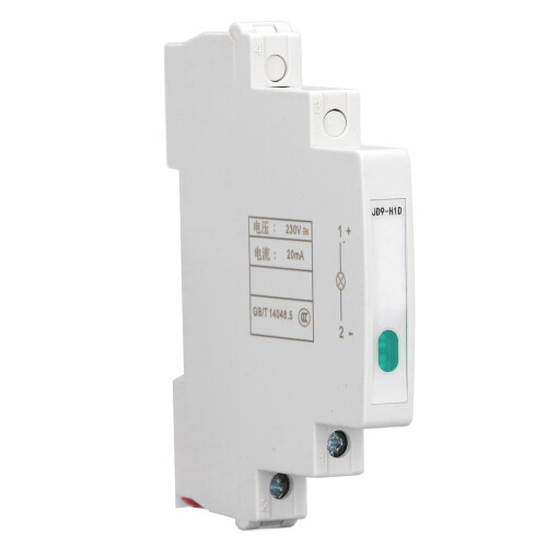 JD9-H1D Indicateur sur rail DIN 230 V CA/CC, 20 mA, IP20 2