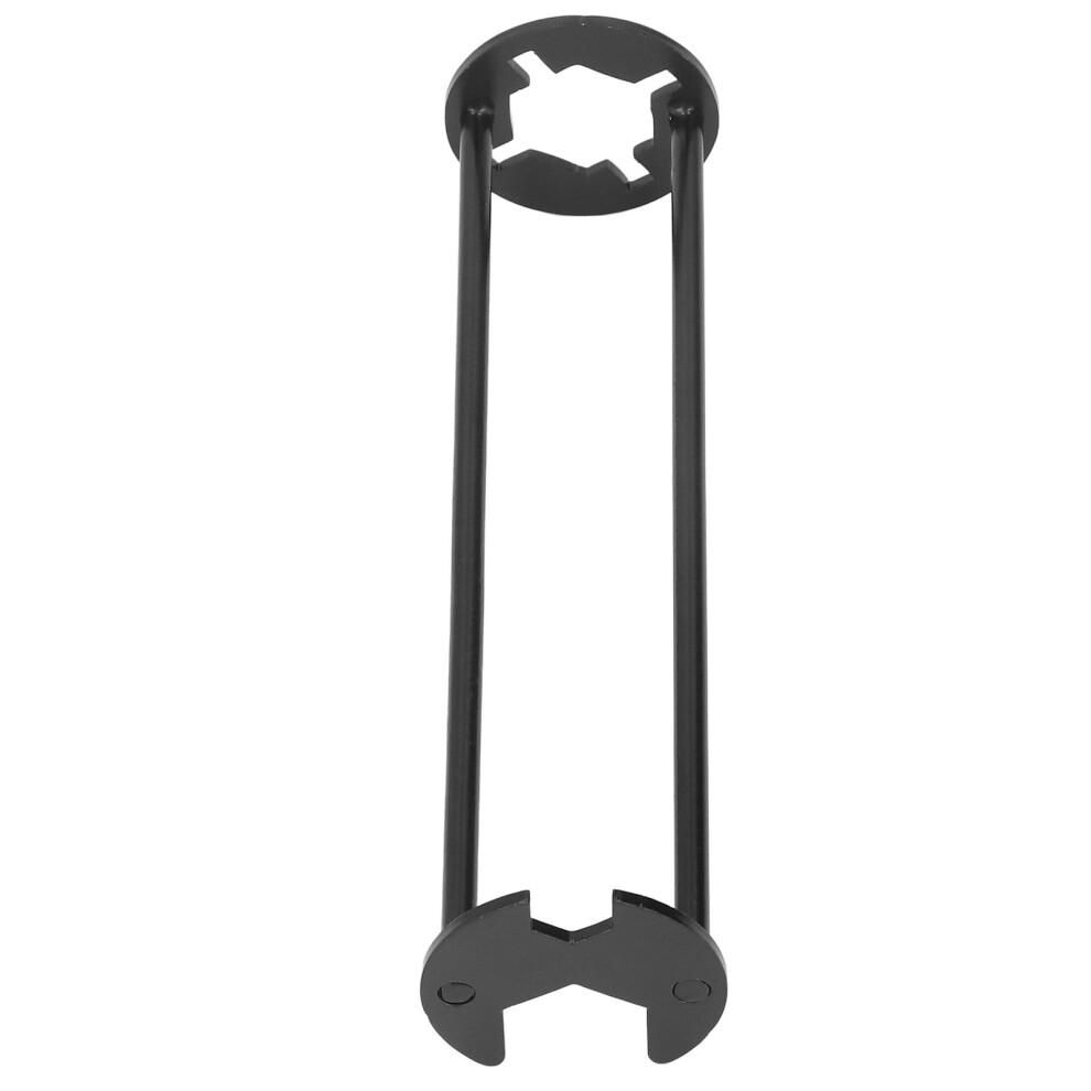 Black Carbon Steel Sink Wrench, Multi-Use Faucet & Water Heater Spanner 6901332438933