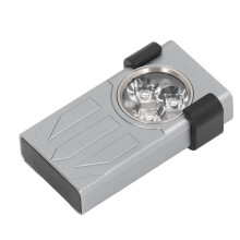 EDC Taschenlampe 1100LM Mehrfarbige Lichtquelle Wiederaufladbar Kleine LED Schlüsselanhängerlampe mit 365NM UV Lila Licht
