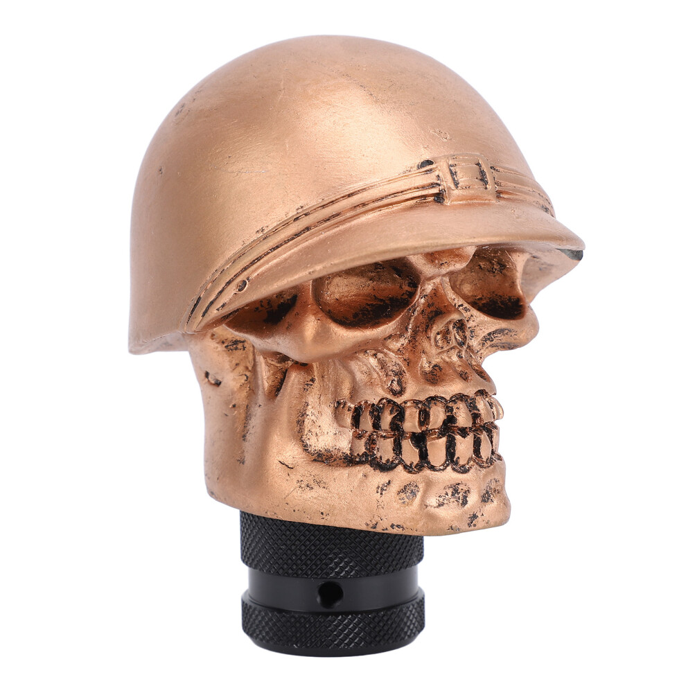 Skull Resin Shift Knob Copper 15Mm, 3 Adapters 4211332441829