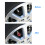4er-Pack Schädel-Design Ventilkappen - 7 mm Universalpassform 3