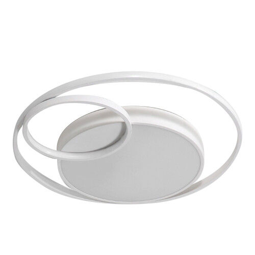Stepless Dimmable Round LED Ceiling Light 18W, 12in, Remote Control